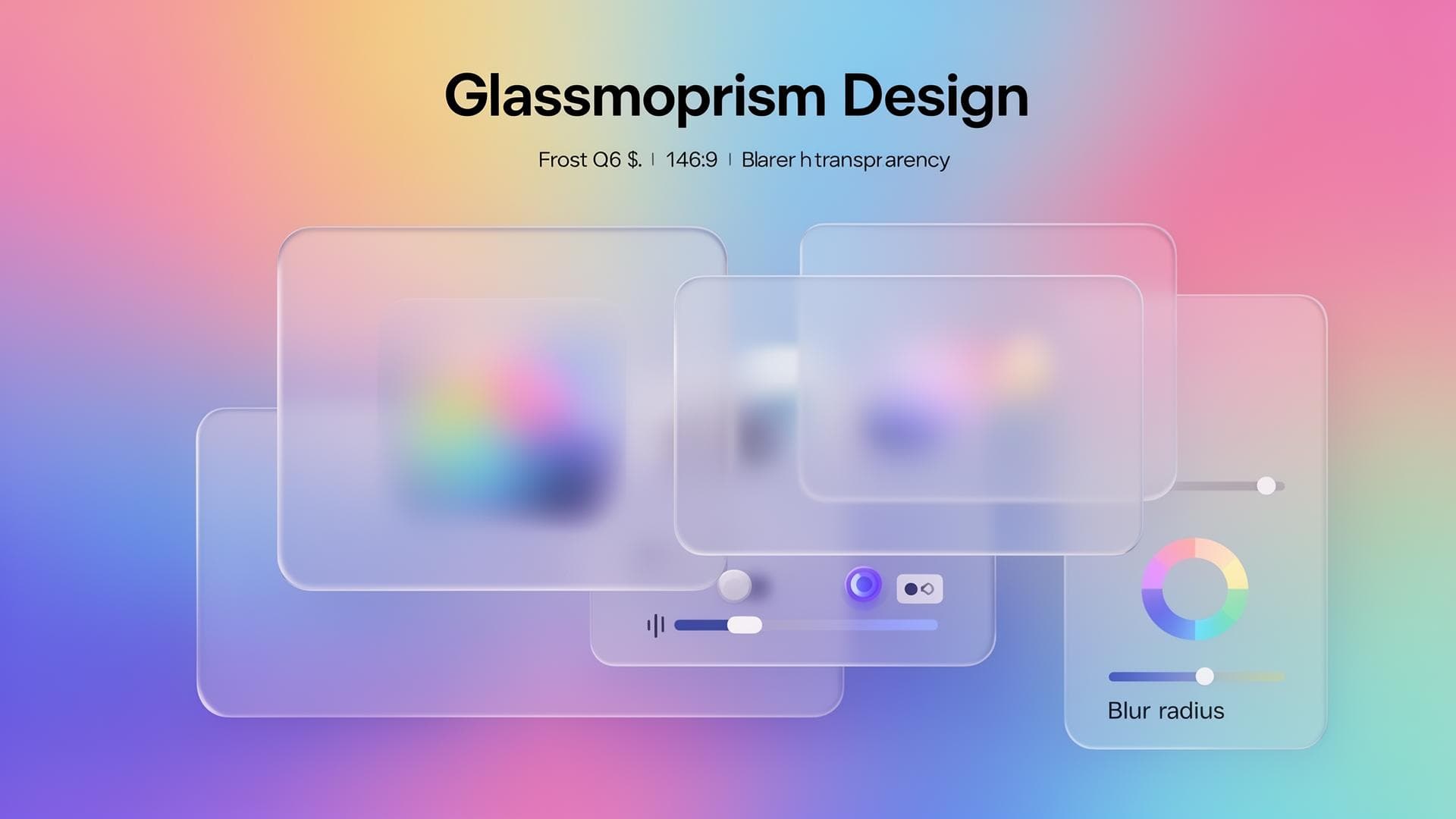 Créer un effet glassmorphism